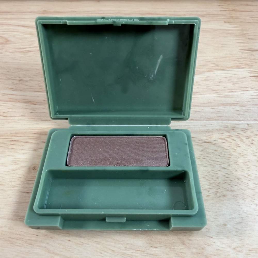 Vintage Clinique High Impact Eye Shadow 04 Foxy Green Case Travel Mini 0.03 oz